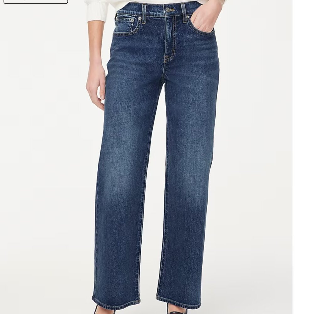 J. Crew Premium Edition straight jean with button fly